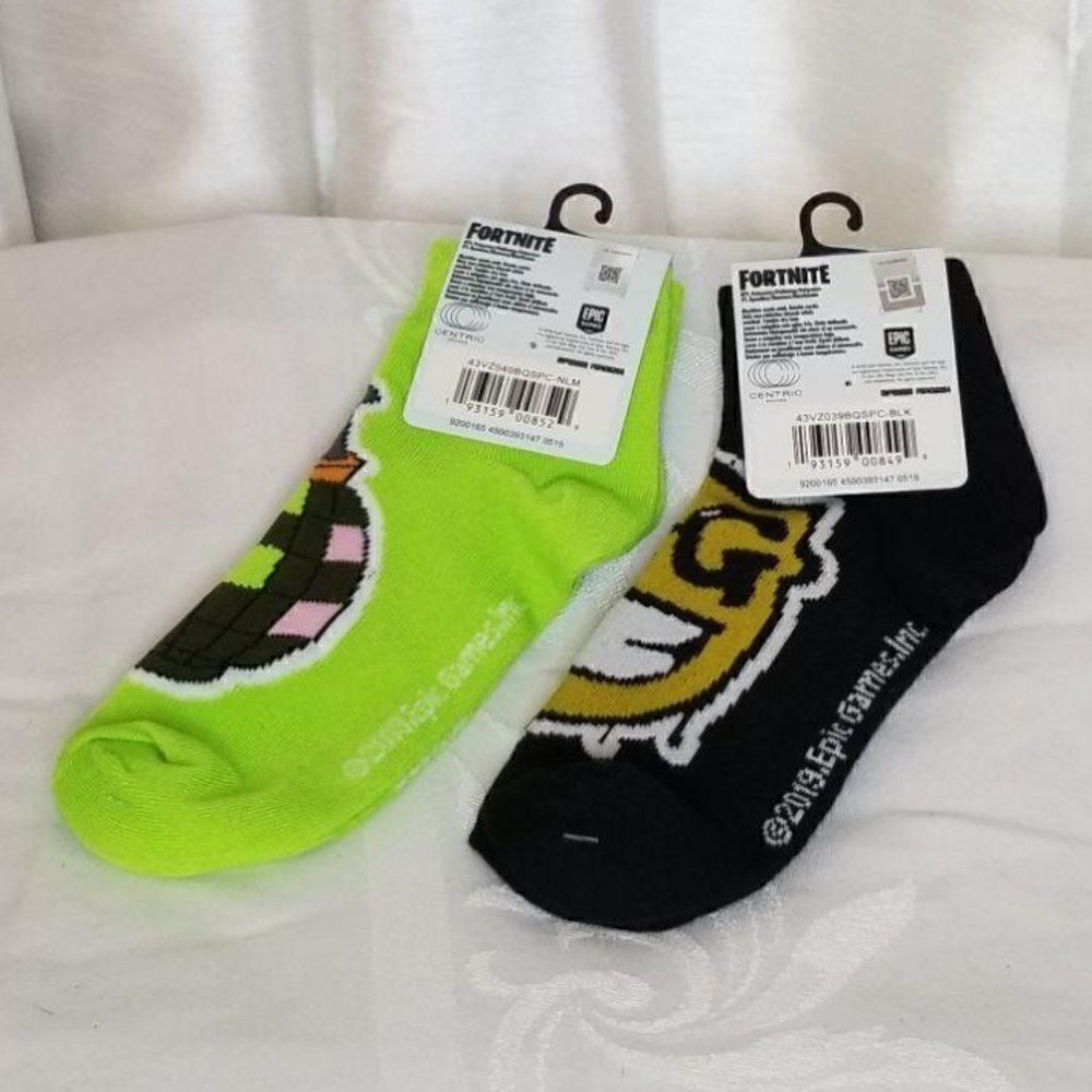 Fortnite 2 Pack Socks   - Picture 2 of 2